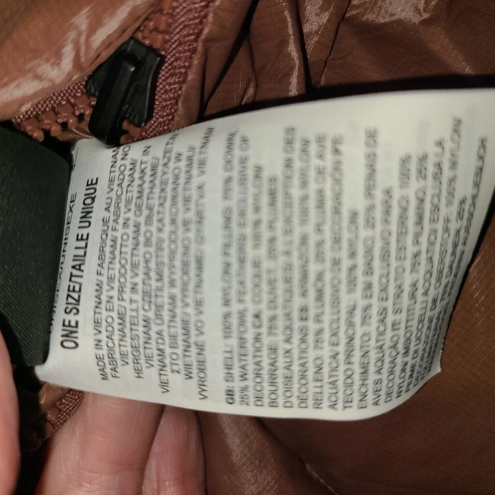 The North Face City Voyager Scarf Down Marron Brown One Size